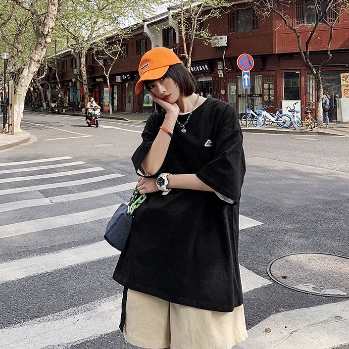 Áo thun Unisex form rộng tay lỡ, Áo phông nam nữ cotton thấm hút, dày dặn mềm mịn họa tiết MIX