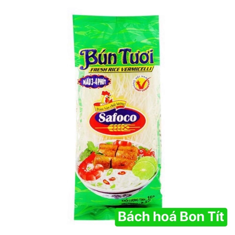 Bún tươi Safoco 300g nấu 4 phút