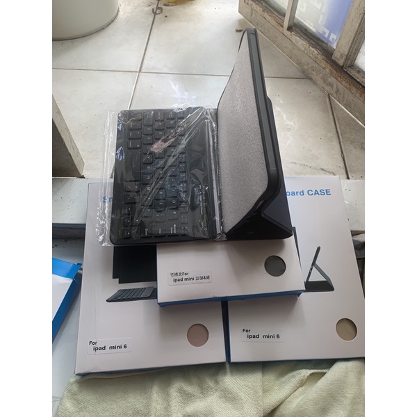 Bao da kèm bàn phím Bluetooth cho ibad Mini 6  2021