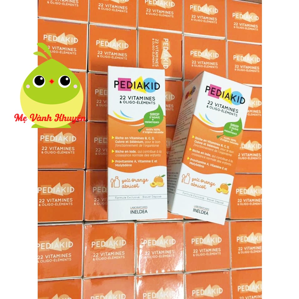 Vitamin tổng hợp Pediakid 22 Vitamins & Minerals, Pháp