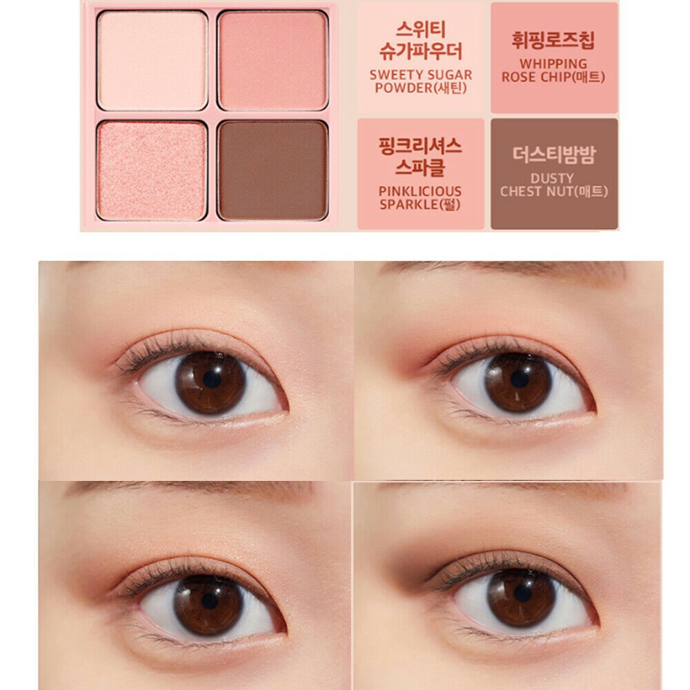 Phấn mắt 4 ô Ink Pocket Shadow Palette Peripera 8g siêu dễ thương - CSTOREVN