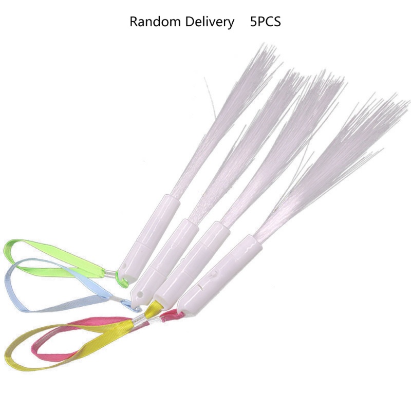 Set 5 Gậy Phát Sáng WMMB Sợi Ánh Sáng Trắng Dùng Cho Đèn LED