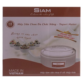Máy làm sữa chua Siam 8 cốc
