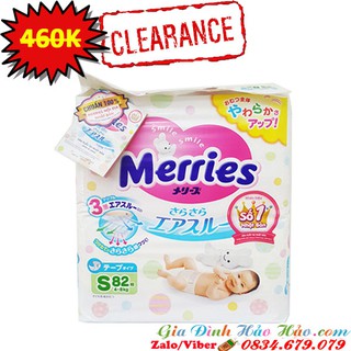 Tã dán merries s82 - cho bé 4-8 kg