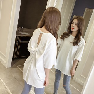 Áo thun tay ngắn dáng rộng phong cách thời trang hàn quốc