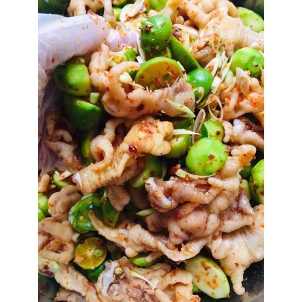 Chân gà rút xương khay 1kg trắng loại ngon -Giao hàng Hà Nội