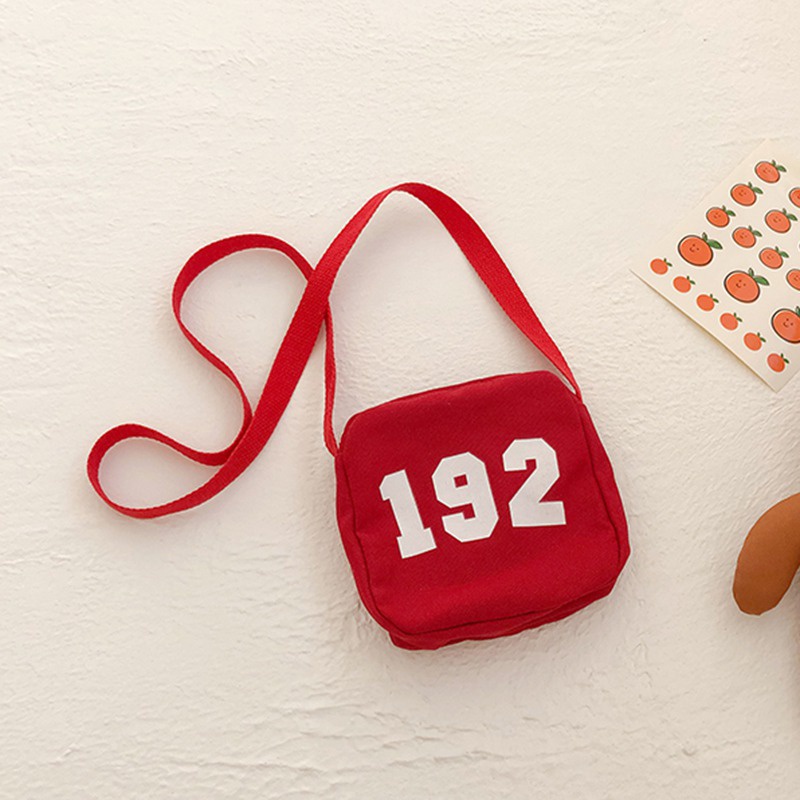 Se7en Túi Đeo Chéo In Kỹ Thuật Số Dễ Thương Đơn Giản Phong Cách Hàn Quốc Cho Nữ