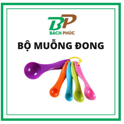 MUỖNG ĐONG ĐINH LƯỢNG NHỰA 5 MÀU - DỤNG CỤ PHA CHẾ ĐÀ NẴNG