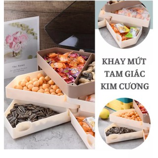 Hộp mứt kim cương xoay