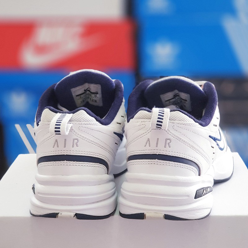 Giày chính hãng Nike Air Monarch trắng, real  2hand