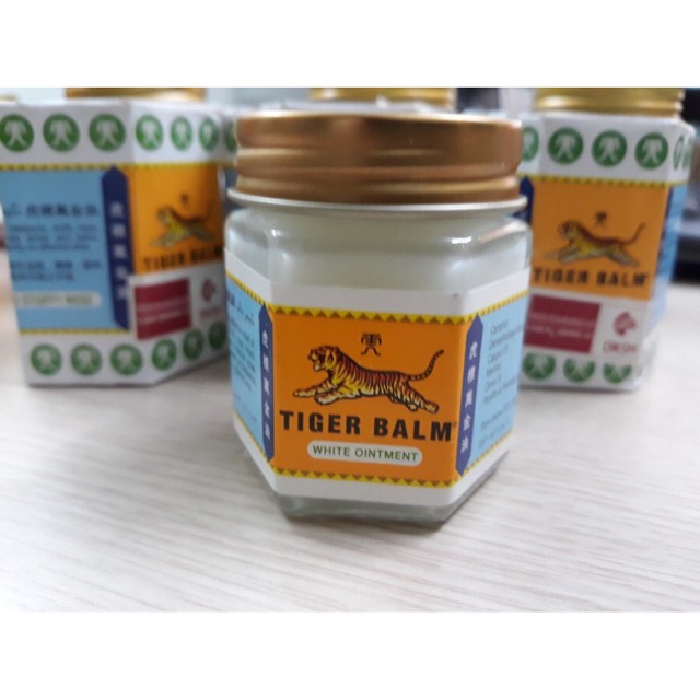 DẦU CÙ LÀ CON HỔ TRẮNG TIGER BALM SINGAPORE CHÍNH HIỆU 30g (Dạng sáp)