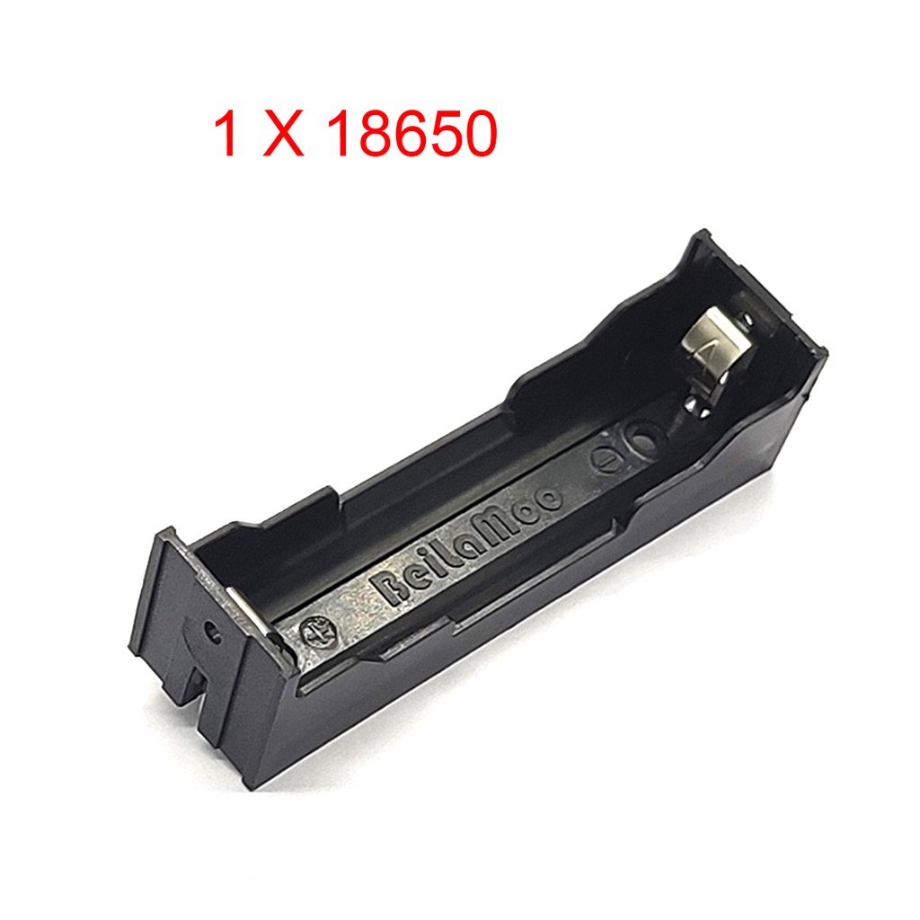 Hộp Đựng Pin 18650 1X 2X 3X 4X 18650 18650 1 2 3 Pin 4 Ngăn DIY