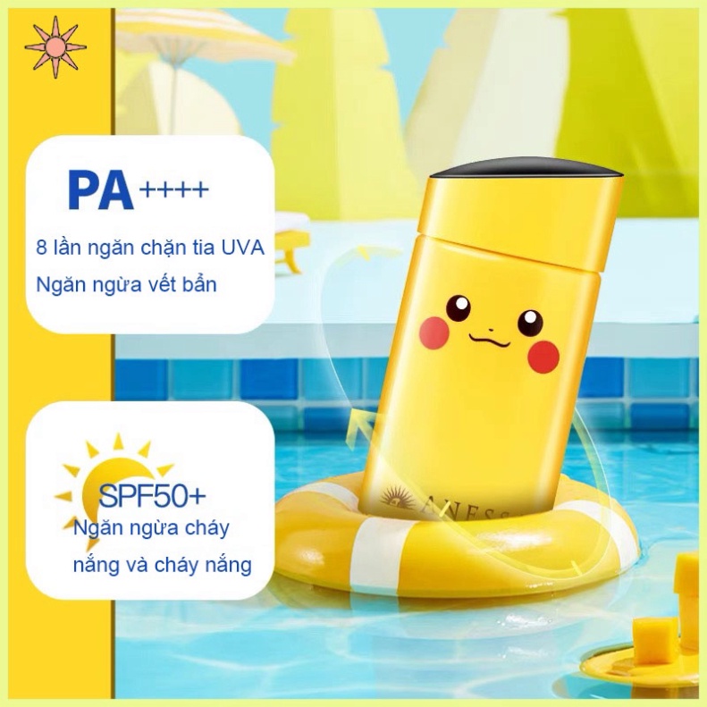 [Giao hàng 24 giờ]Kem chống nắng Anessa phiên bản Pikachu