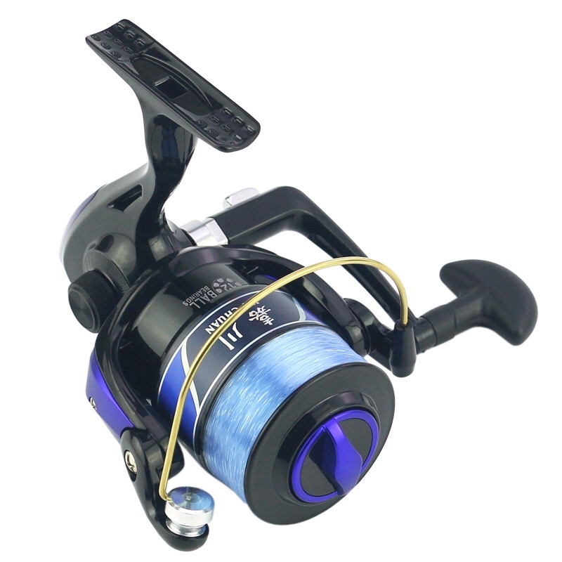 Bộ cần câu máy rút giá rẻ { máy 3000 - 6000 nhiều màu}!!!