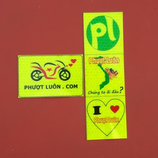combo 4 logo phượt luôn