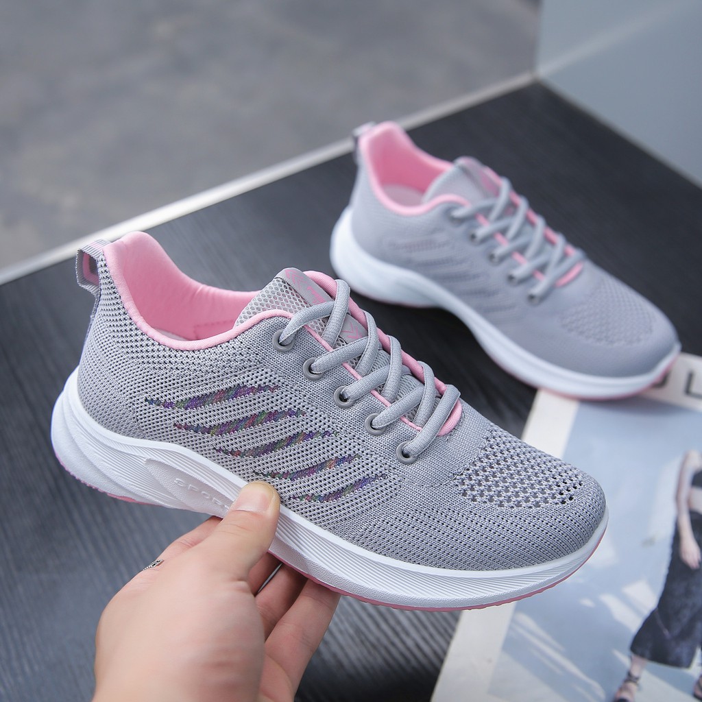 Giày Thể Thao Nữ, Giày Chạy Bộ Phối Lưới Thoáng Khí BLUEWIND 68769 | BigBuy360 - bigbuy360.vn