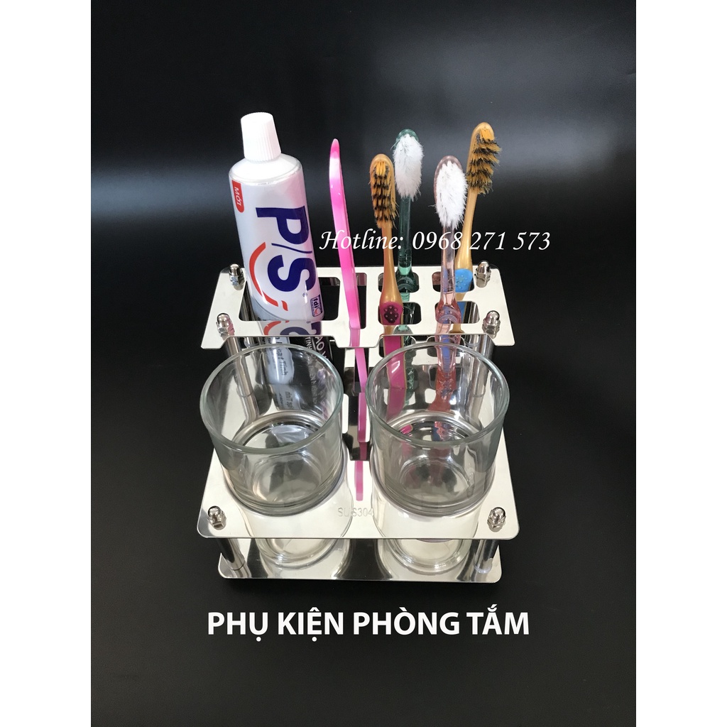 Kệ để bàn chải đánh răng inox 304