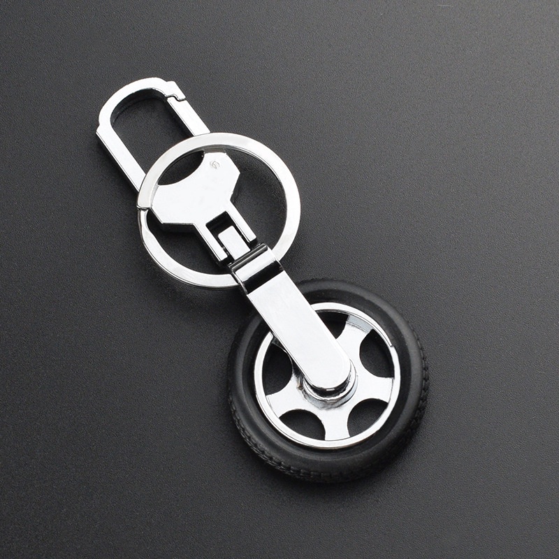 móc chìa khóa ô tô Suzuki móc khóa hợp kim lốp xe