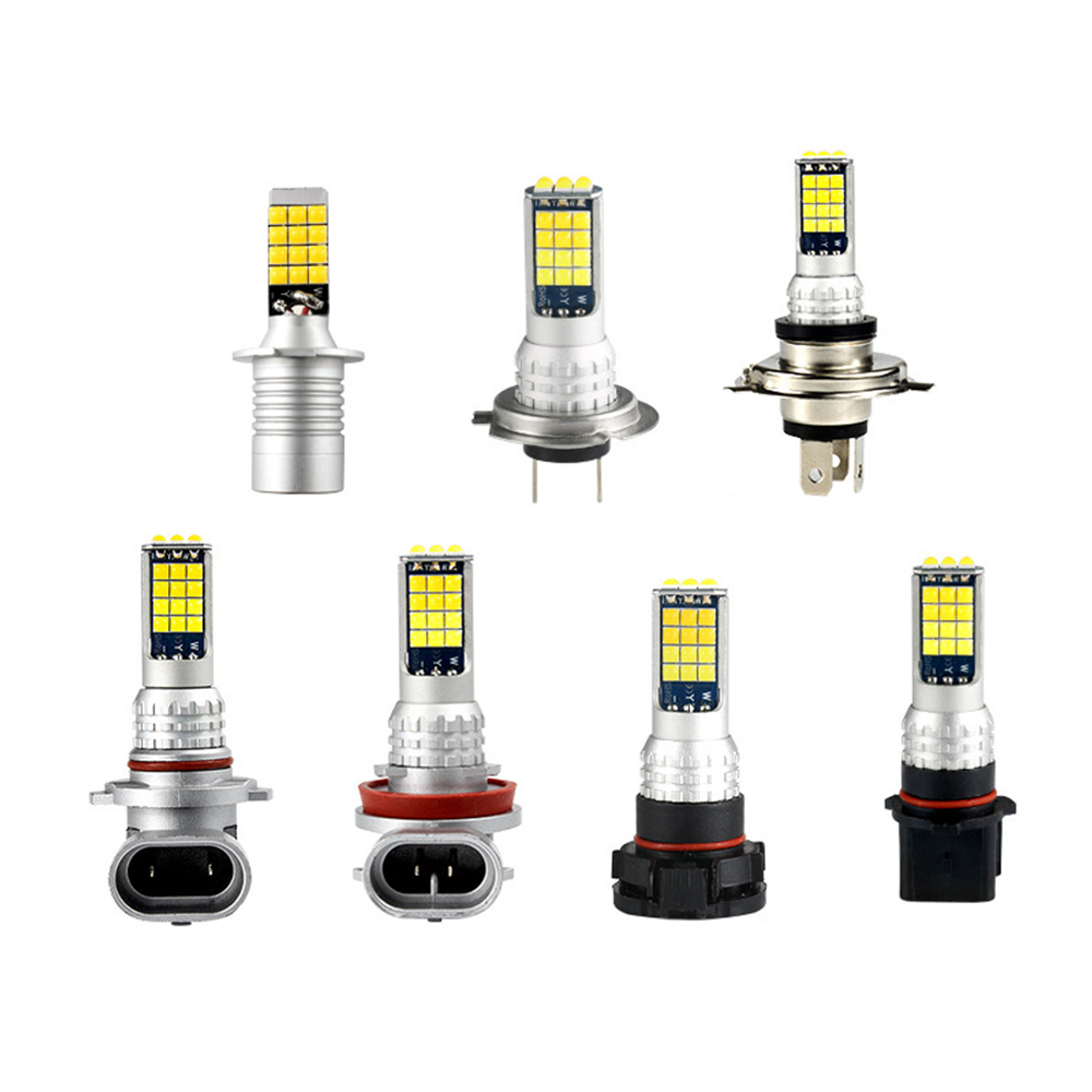 Đèn Pha Xe Hơi H8 H11 Led H9 12v 6000k 3000k 3030 30smd