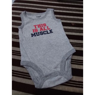 Body chip ba lỗ bé trai size 3-6m