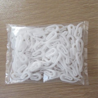 Bộ 100 cái móc Rèm Cho Phòng Khách, bằng Nhựa, hình vòng tròn