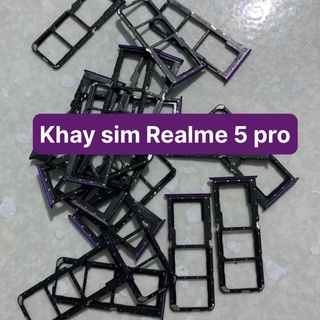 khay sim Realme 5 pro , Realme Q lắp chung