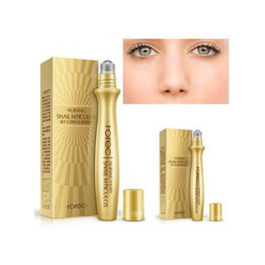 Thanh lăn mắt tinh chất ốc sên Rorec Snail Mticulos (nấm rơm shop) | BigBuy360 - bigbuy360.vn