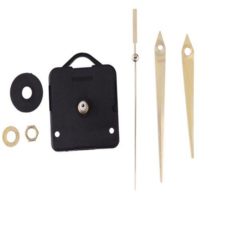 [threegoodstonesgen 0609] Quartz Wall Clock Movement Mechanism DIY Repair Part Set 22mm Spindle Long Hands