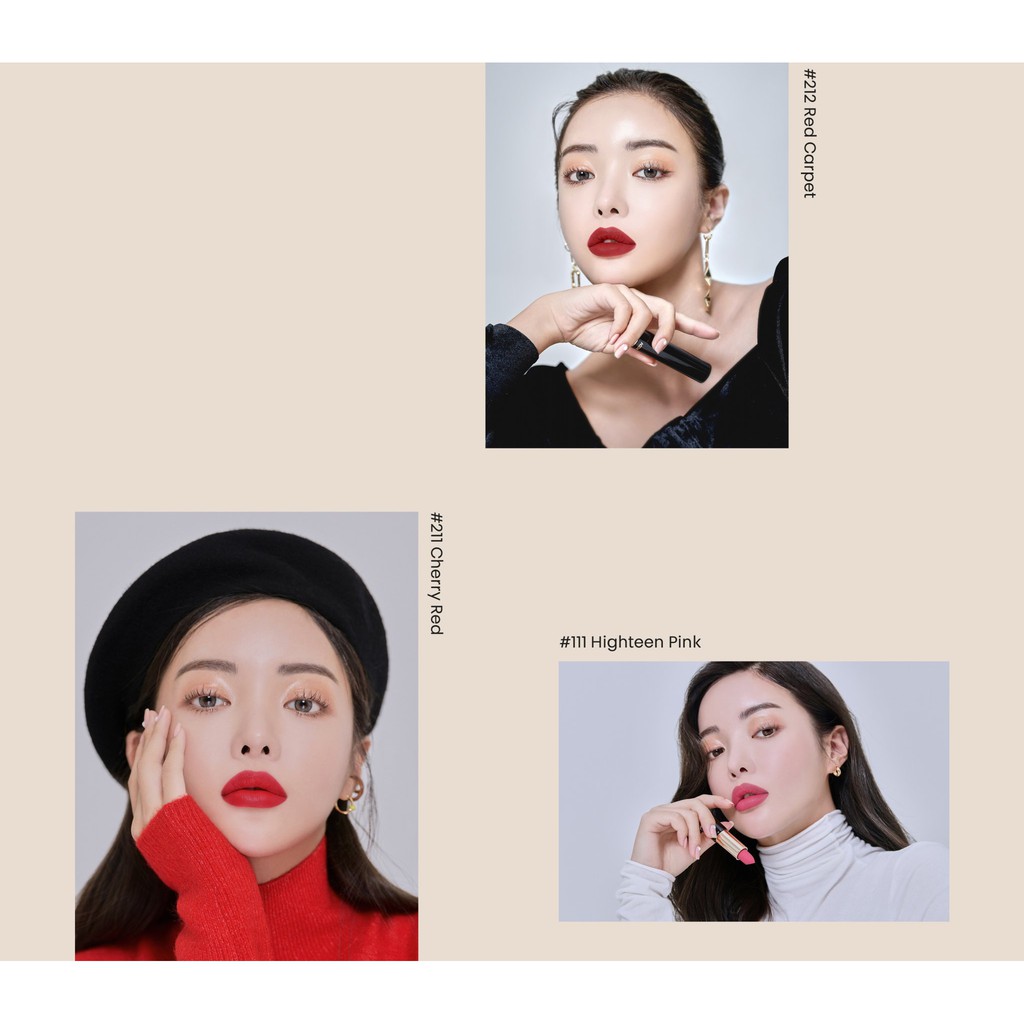 Son Lì Aconcept Velvet Lipstick Hàn Quốc | BigBuy360 - bigbuy360.vn
