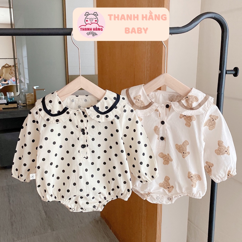 Body cho bé gái, bodysuit cho bé Thanh hằng baby 5 - kg