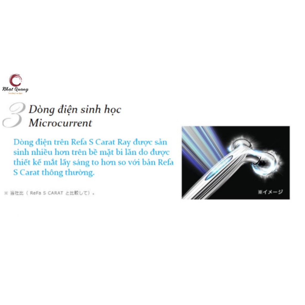 Refa S Carat Ray - Máy massage cho mắt và khóe miệng