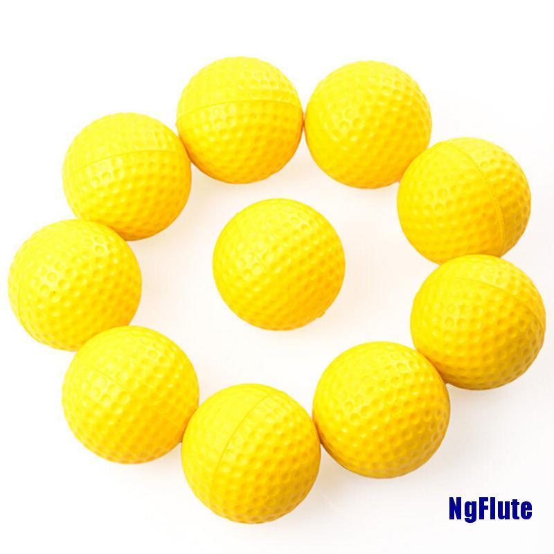 Bộ 10 Bóng Nhựa Pp Luyện Tập Đánh Golf