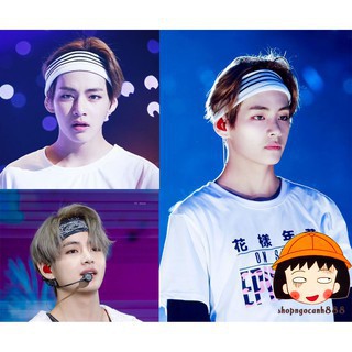 Combo Headband V BTS Băng Đô Thể Thao Cotton TFBOYS Phong Cách Hàn Quốc Siêu Co Giãn !