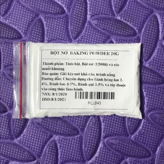 Bột nở backing powder 20g