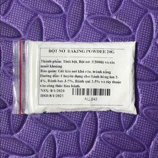 Bột nở backing powder 20g