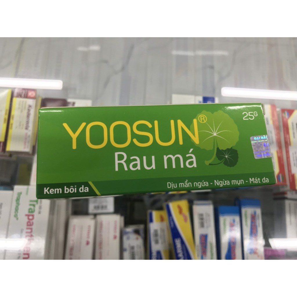 Yoosun Rau má ngừa rôm sảy, mẩn ngứa, hăm tã, muỗi đốt cho bé, kem ngừa sẹo mụn giảm thâm từ thảo dược
