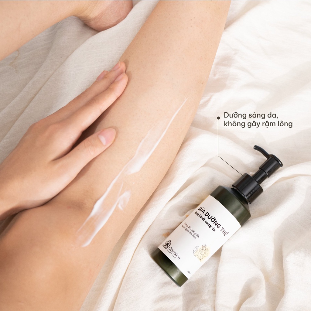 Sữa Dưỡng Thể Hoa Bưởi Sáng Da Dưỡng Ẩm Ngăn Ngừa Lão Hoá Cỏ Mềm 150ml