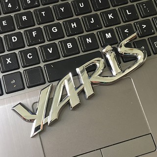 Logo chữ nổi YARIS