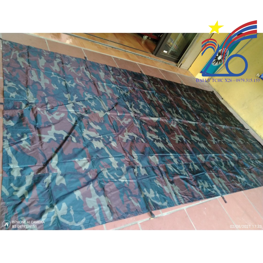 Tăng che mưa, tấm bạt che mưa rằn ri cao cấp