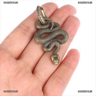 1 Móc Khóa Hình Rắn Bằng Đồng Thau