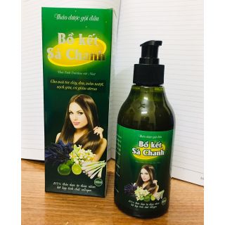 THẢO DƯỢC GỘI ĐẦU BỒ KẾT SẢ CHANH - HOA BƯỞI