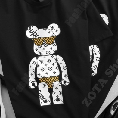 Áo thun nam ngắn tay không cổ❤️ Freeship 50k❤️ Chất mềm mịn Gấu Sup - L.V GZ216 | BigBuy360 - bigbuy360.vn