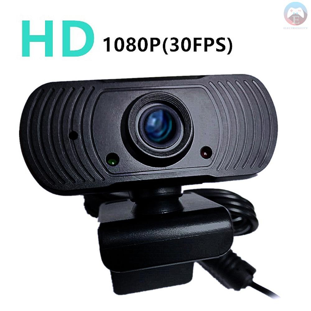 Ê Web Camera 1920*1080P FHD Webcam Wide Angle Drive-free With Mic Online Education Remote Video Call Camera PC Laptop Computer Monitor Camera