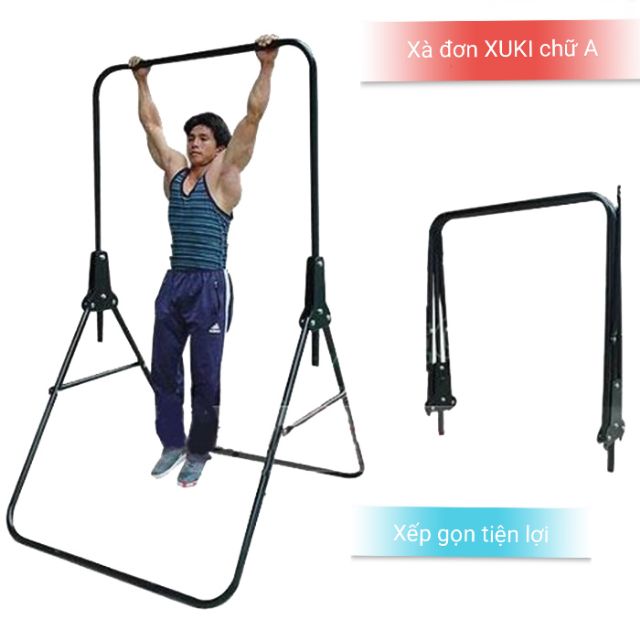 Xà đơn xếp chữ A ( XUKI chính hãng )