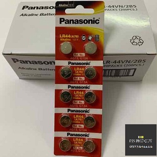 Pin cúc áo Panasonic LR44-A76-SR44-AG13-CA18