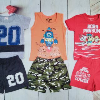 COMBO 3 BỘ ĐỒ BÉ TRAI SIZE 6-20KG