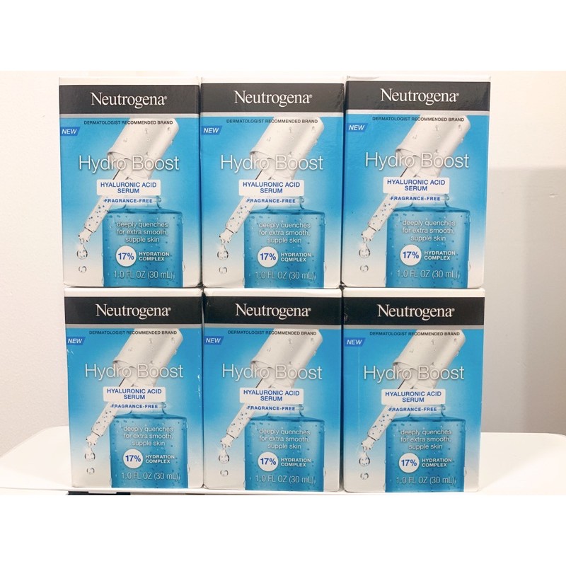 Serum Tinh Chất Cấp Nước Neutrogena Hydro Boost Hyaluronic Acid 17% (30ml)