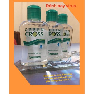 nước rửa tay khô green cross 100ml hương trà xanh