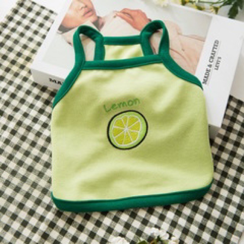 Áo 2 dây thun lạnh co giãn cực yêu cho thú cưng