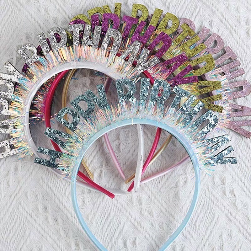 Băng Đô Chữ Happy Birthday Xinh Xắn Cho Nữ timetunnel